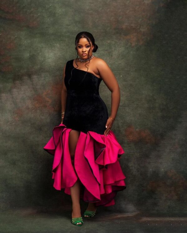 LadyBeellionaire Fashion Nigeria - Hibiscus Dress