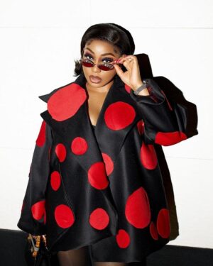 LadyBeellionaire Fashion Nigeria - Ladybug Jacket Dress