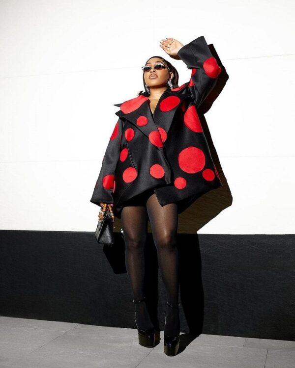 LadyBeellionaire Fashion Nigeria - Ladybug Jacket Dress
