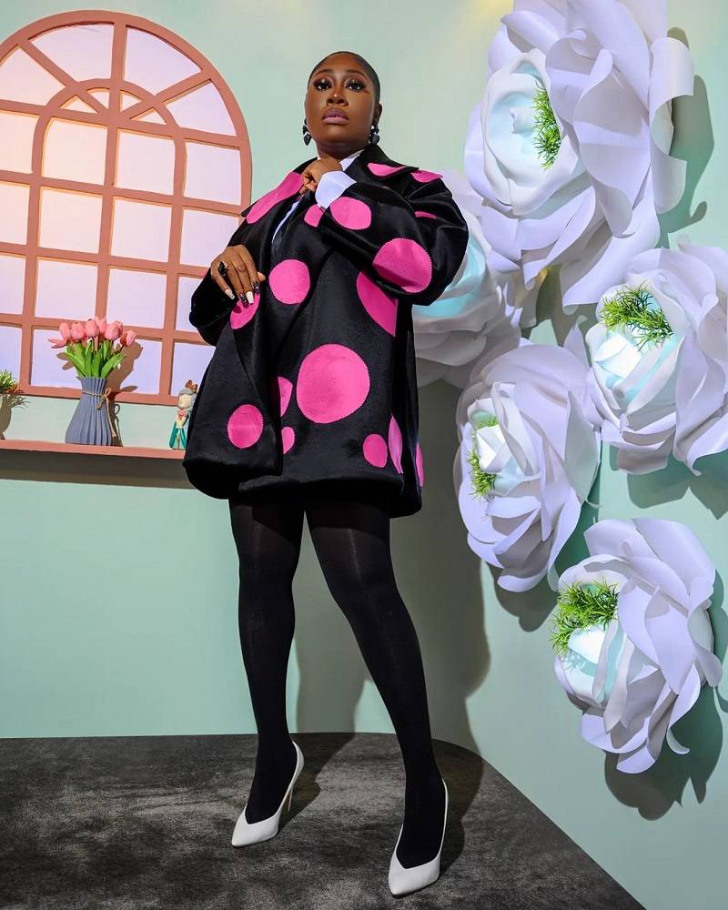 LadyBeellionaire Fashion Nigeria - Ladybug Jacket Set