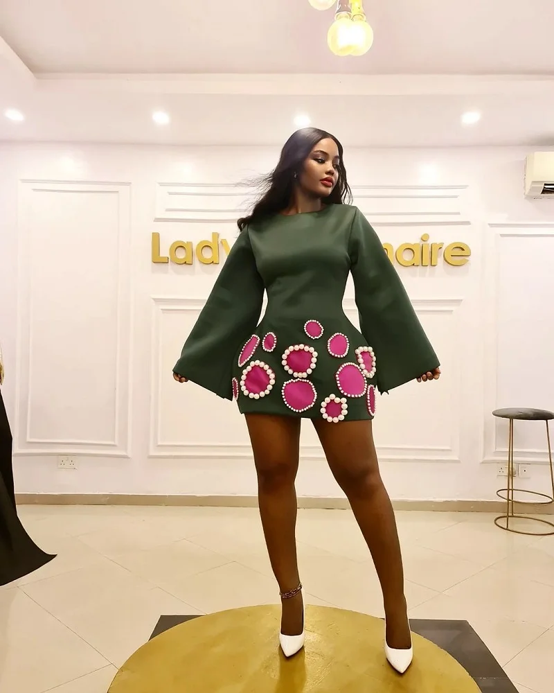 LadyBeellionaire Fashion Nigeria - Ladybug Dress
