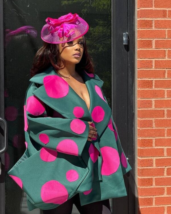 LadyBeellionaire Fashion Nigeria - Ladybug Jacket Dress