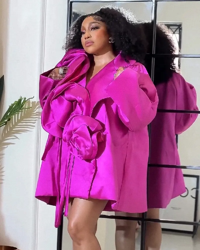 LadyBeellionaire Fashion Nigeria - Big Fish Jacket