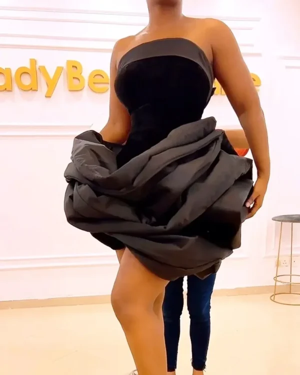 LadyBeellionaire Fashion Nigeria - Full Bloom Dress