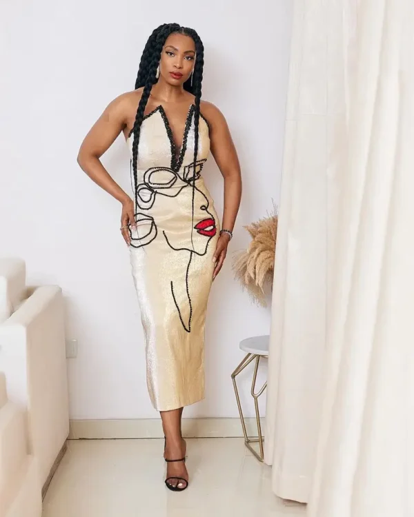 LadyBeellionaire Fashion Nigeria - Simbi Dress