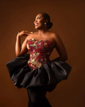LadyBeellionaire Fashion Nigeria - Lotus Dress