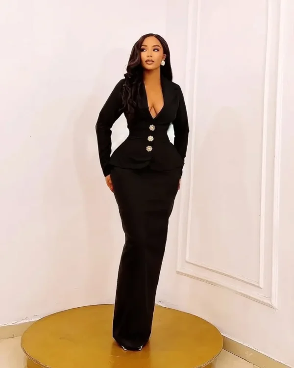 LadyBeellionaire Fashion Nigeria - McCartney Suit