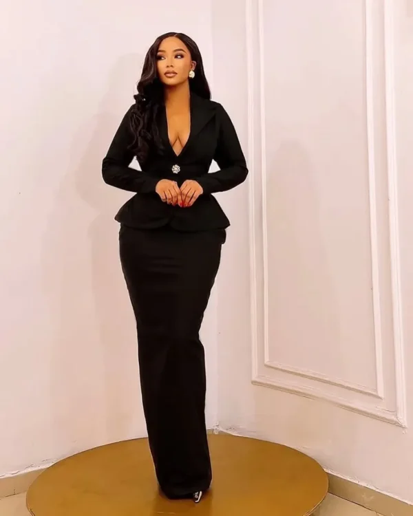 LadyBeellionaire Fashion Nigeria - McCartney Suit